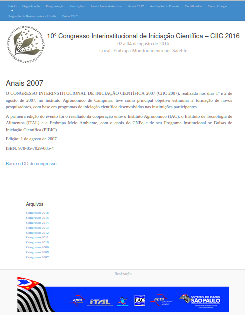 CIIC 2016